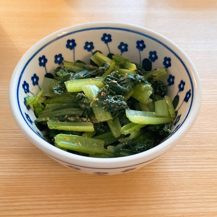 小松菜の胡麻和え
